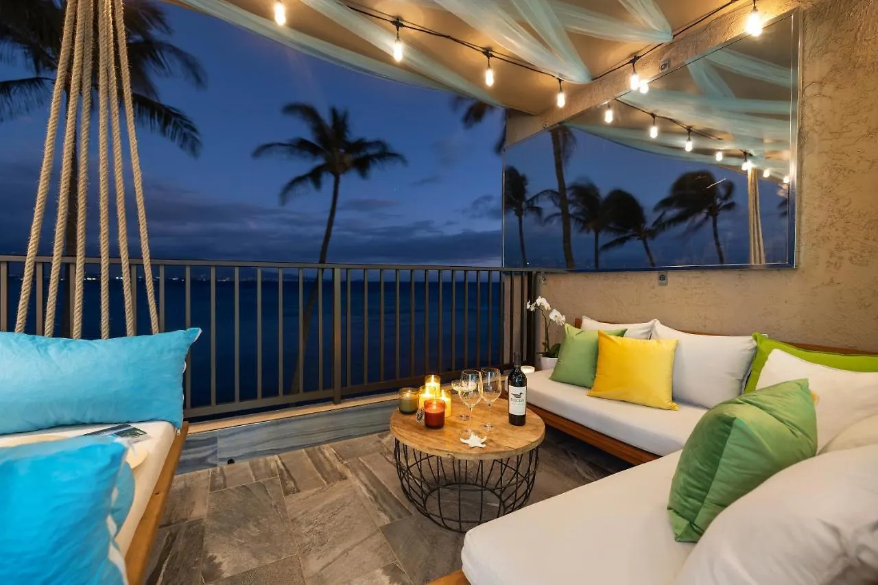Spectacular Luxury , Modern Oceanfront Condo Maalaea-Kihei ,Maui Wailuku Apartment